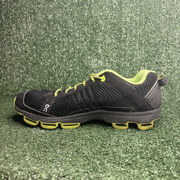 On Cloudsurfer Running Sneakers Shoes Black Green OG CLOUDSURFER 2010 Size 11.5